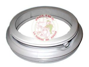 Goma,puerta, escotilla lavadora 5 kgs. Electrolux, Zanussi, Corberó, AEG, Zanker, Castor con iris