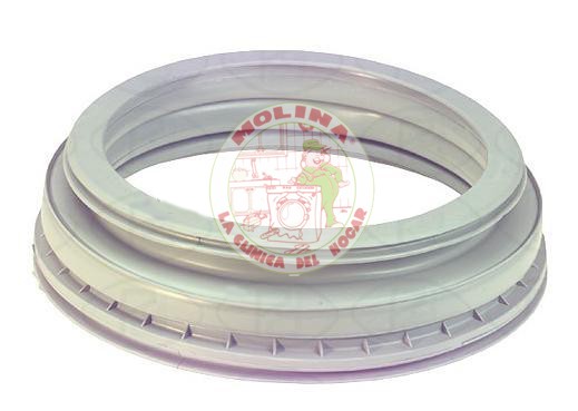 Goma,puerta, escotilla lavadora 5 kgs. Grupo Electrolux (Zanussi, Corberó, Electrolux, AEG, Zanker,Castor)