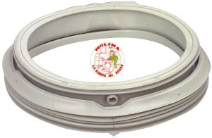 Goma,puerta, escotilla lavadora 6 kgs. Electrolux, Zanussi, Corbero, Castor, con iris