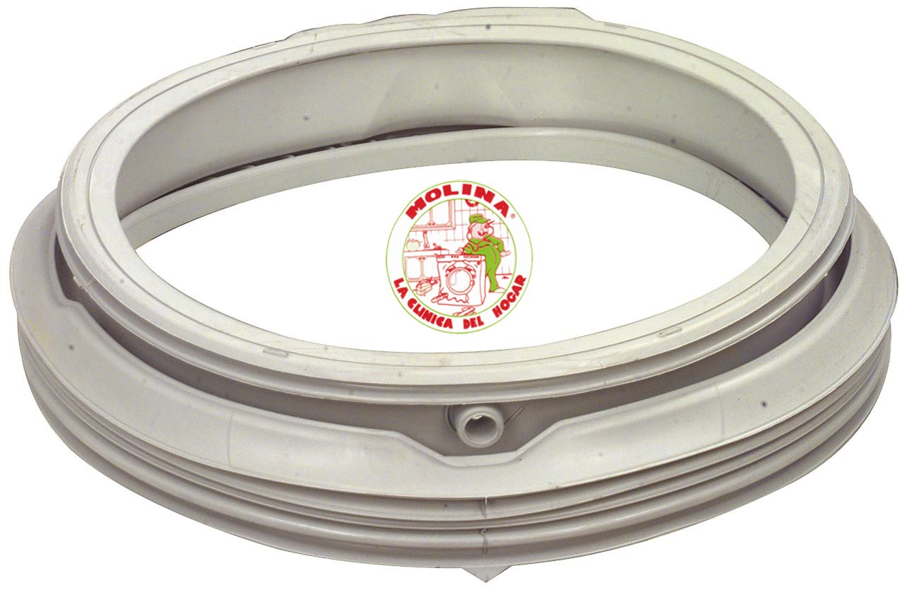 Goma,puerta, escotilla lavadora 6 kgs. Electrolux, Zanussi, Corbero, Castor, con iris