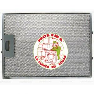 Filtro metálico campana extractora, Fagor, Aspes, Edesa, Elica, Frecan, Ariston, Etc. 26,8x30,5 cm. 1 unidad