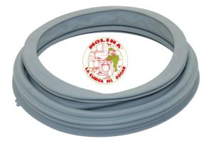 Goma,puerta, escotilla lavadora Indesit, Ariston.