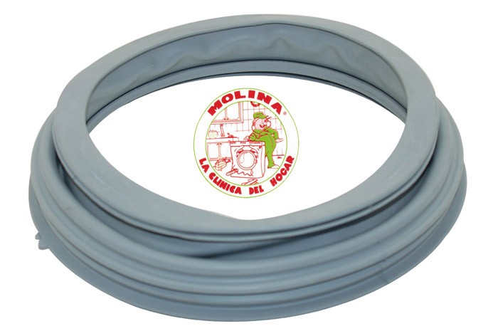 Goma,puerta, escotilla lavadora Indesit, Ariston.