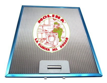 Filtro metálico campana extractora Teka,Kuppersbuch, Thor, Expression, 28,2X34 cm. 1 unidad