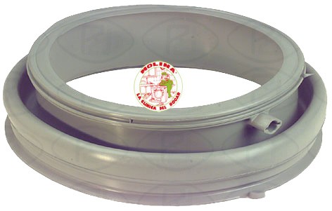 Goma, puerta, escotilla lavadora Miele con iris