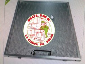 Filtro metálico campana extractora, Bosch, Balay, Siemens, Neff, Pando, 24.6x32.6 cm. 1 unidad