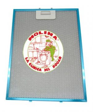 Filtro metálico campana extractora Teka, Thor, 29x32 cm, 1 unidad.