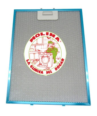 Filtro metálico campana extractora Teka, Thor, 29x32 cm, 1 unidad.