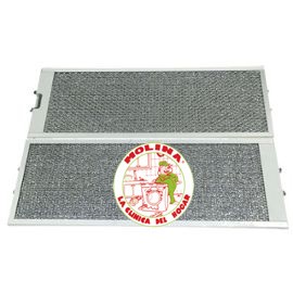 Filtro metálico campana extractora, Bosch, Balay, Neff, Superser, 20,5x53 cm. 2 unidades,