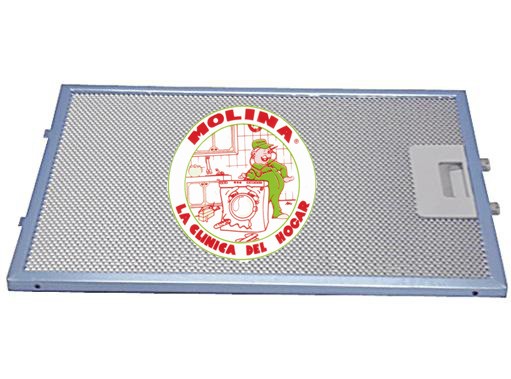 Filtro metálico campana extractora, Bosch, Balay, Siemens, 25x31cm, 1 unidad