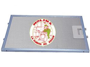 Filtro metálico campana extractora, Balay, Neff, Superser,Siemens, Profilo, Pitsos, Lynx, Constructa, 26,5x36 cm. 1 unidad