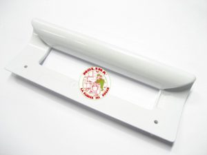 Tirador puerta frigorífico Teka, Candy, Zerowatt, Otsein, color blanco, distancia entre tornillos 15,5 cm.