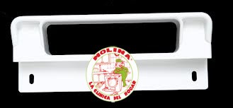 Tirador puerta frigorífico Grupo Electrolux, Electrolux, Zanussi, Corberó, color blanco.