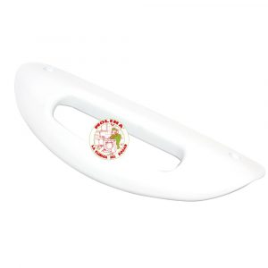 Tirador puerta frigorífico Otsein, Candy, Hoover, blanco, distancia entre tornillos 15,5 cm.
