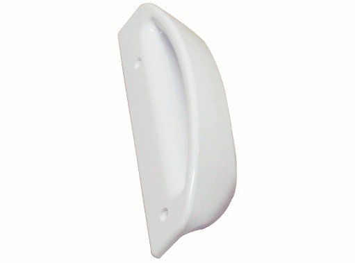 Tirador puerta frigorífico Otsein, Candy, Hoover, blanco, distancia entre tornillos 15,5 cm.