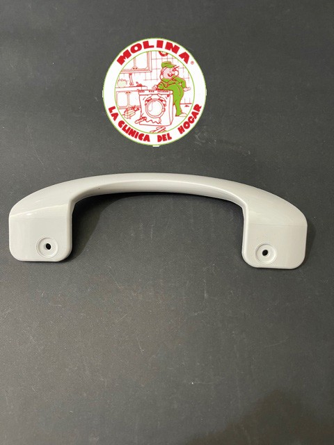 Tirador puerta frigorífico Teka, blanco, distancia entre tornillos 16 cm.