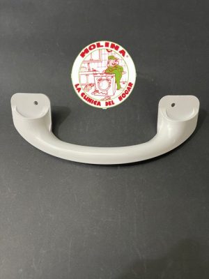 Tirador puerta frigorífico Teka, blanco, distancia entre tornillos 16 cm.