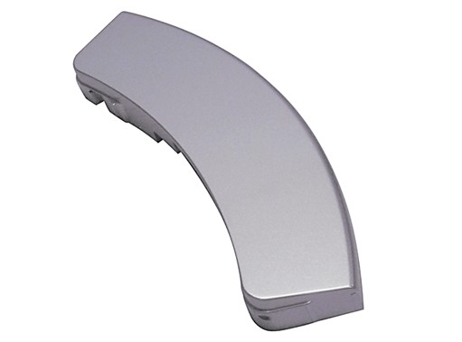 Maneta, Manilla, cierre puerta escotilla lavadora Samsung, plata.