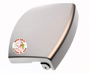 Maneta, Manilla, cierre puerta escotilla lavadora Electrolux, Zanussi, Corberó, color plata.