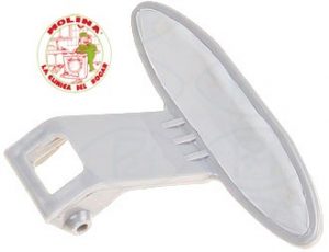 Maneta, Manilla, cierre puerta escotilla lavadora Lg, gris.