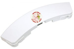 Maneta, Manilla, cierre puerta escotilla lavadora Samsung, Color- blanca.