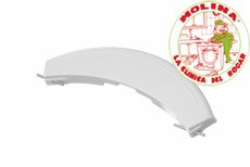 Maneta, Manilla, cierre puerta escotilla lavadora, Bosch, Balay, Neff, Siemens, ETC. Color-blanca.