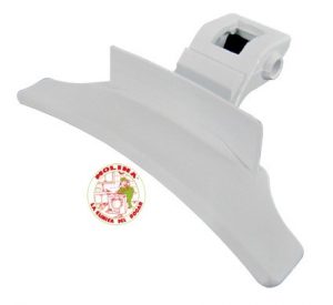 Maneta, Manilla, cierre puerta escotilla lavadora Teka, Color- blanca.