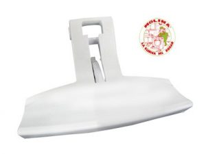 Maneta, Manilla, cierre puerta escotilla Lavadora, Philips, Ignis, Whirlpool, Color-blanco.