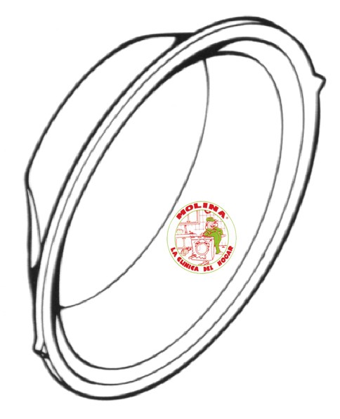 Cristal escotilla lavadora Grupo Electrolux (Electrolux, Zanussi, Corberó, Castor)