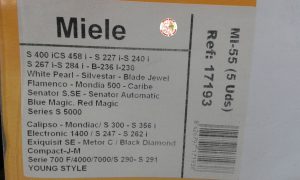 Bolsas aspirador Miele FJM,