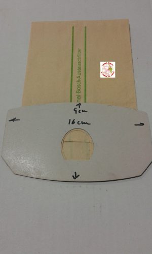 Bolsas de papel, aspirador Bosch HS5