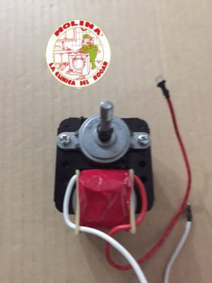 Motor ventilador deshumidificador Kayami, Ufesa, Fagor, Trau, Orbegozo, Largura eje 4,2 cm.