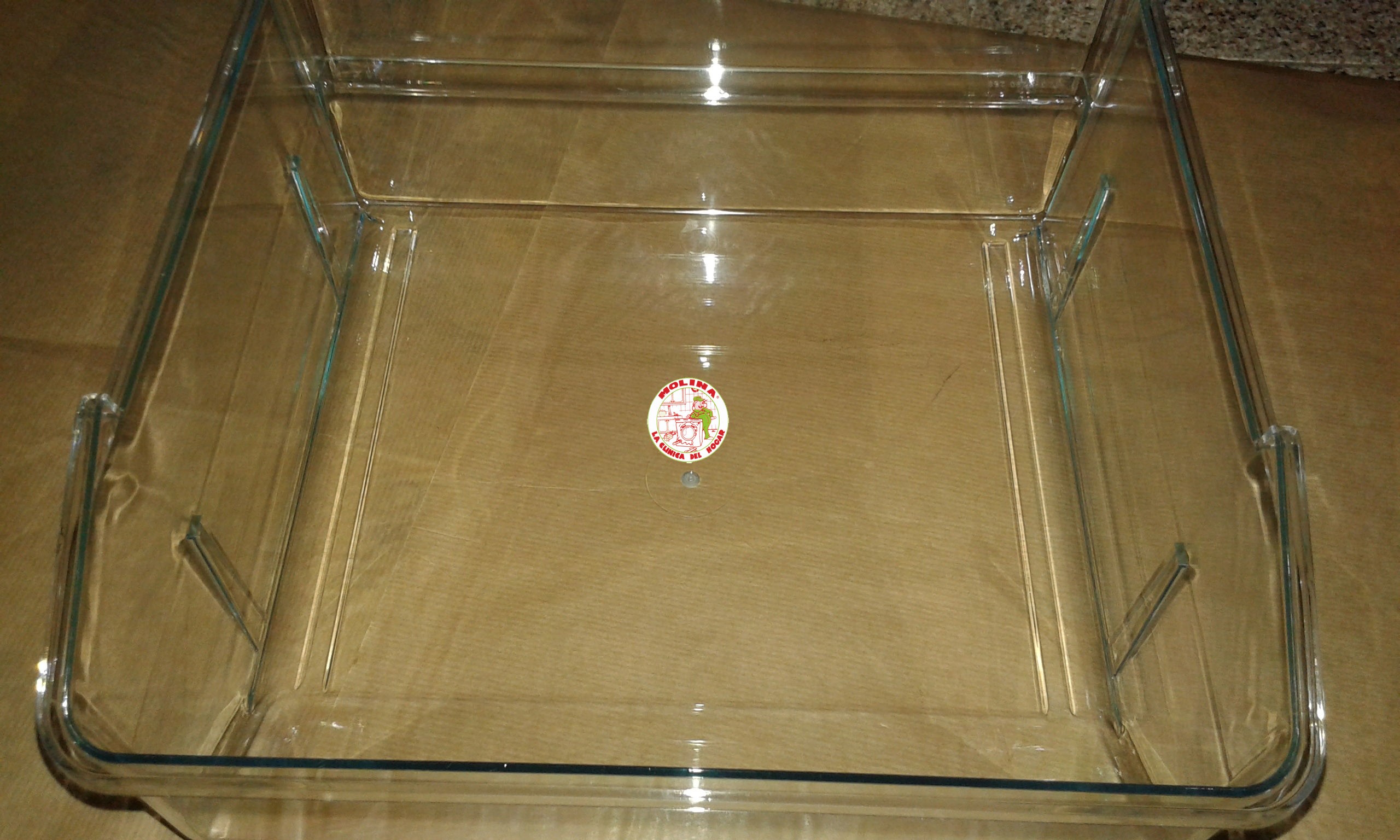 Cajón verdura frigorífico Lieberr, 31x32x14 cm.