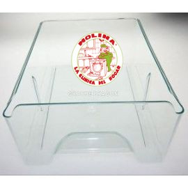 Cajón verdura Frigorífico, Electrolux, Zanussi, Corberó,Miele, New pol, Balay, Lyns, 24x34x12 cm.