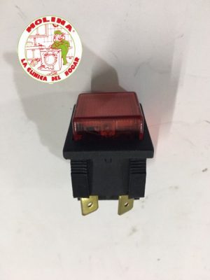 Interruptor frigorífico Bosch, Balay, Siemens, paro marcha. 10 amp.