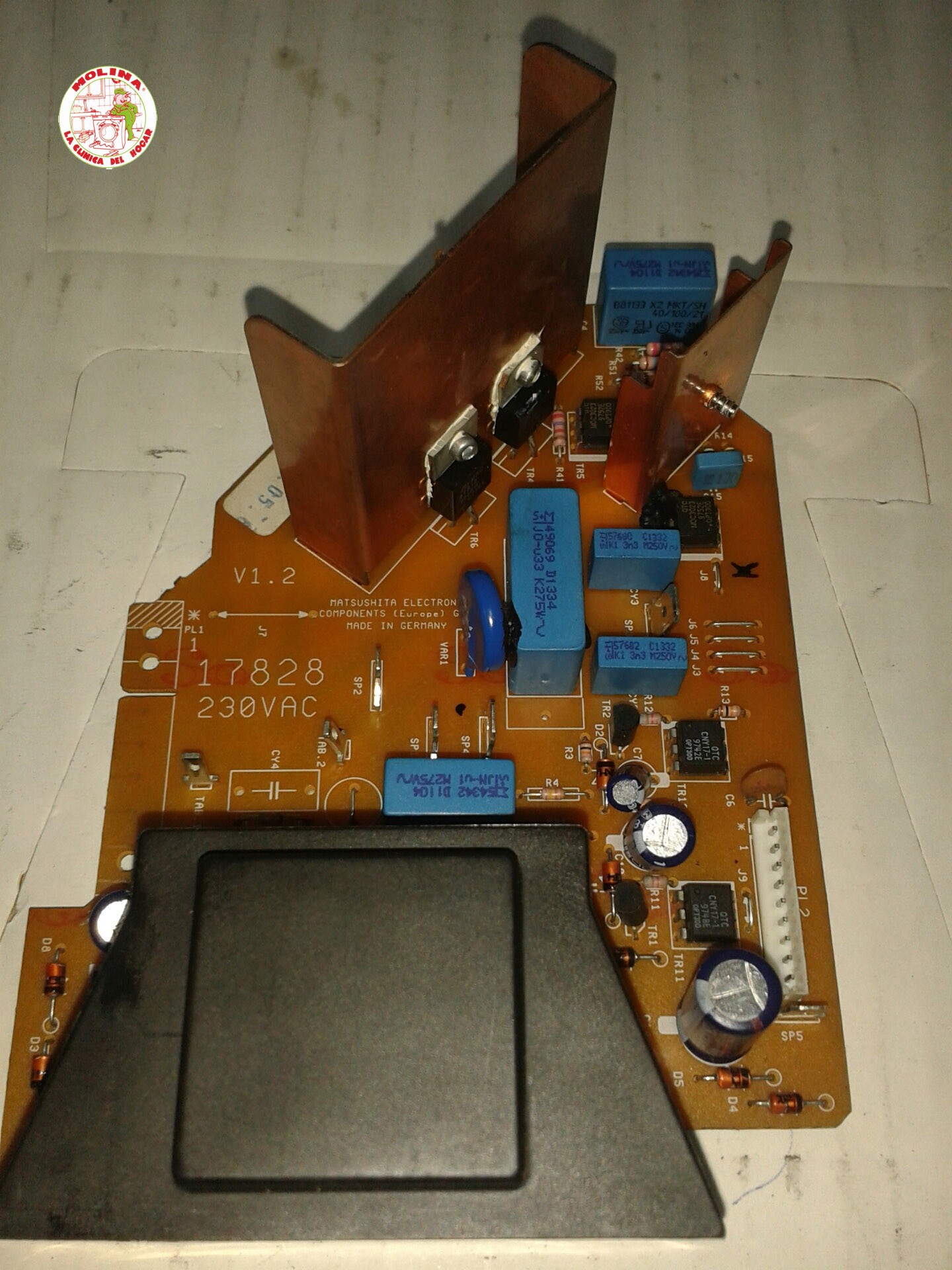 Circuito-tarjeta electrónica potencia Vorwerk, Thermomix , BIMBY, TM 21/2