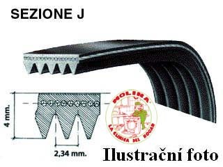 Correa estriada J-1810 mm. Secadora, Bosch, Westinghouse, Edesa. ETC.