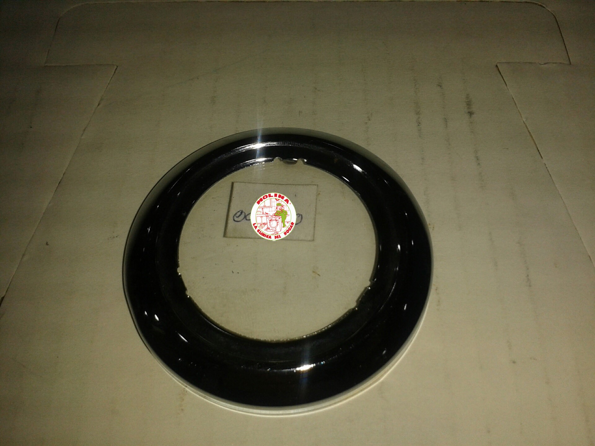Foco luz, aro campana extractora Teka DS60.1, plateado.