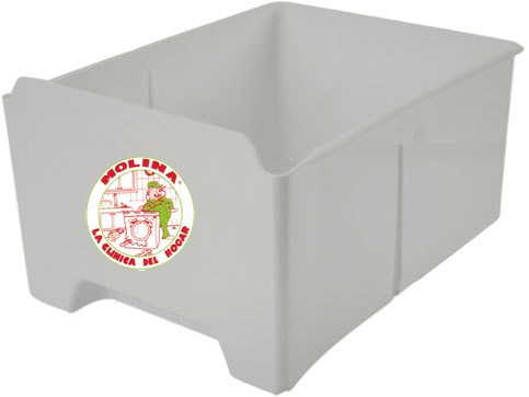 Cajón verdura frigorífico Grupo Electrolux (Electrolux, Zanussi, Corberó), 25x31,5x17,5 cm.