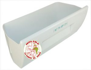 Cajón verdura frigorífico Grupo Bosch (Bosch, Balay, Siemens, Neff), 42,5x16x21 cm.