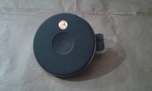 Placa, resistencia, calefactor, blindada cocina 1000W, 125V