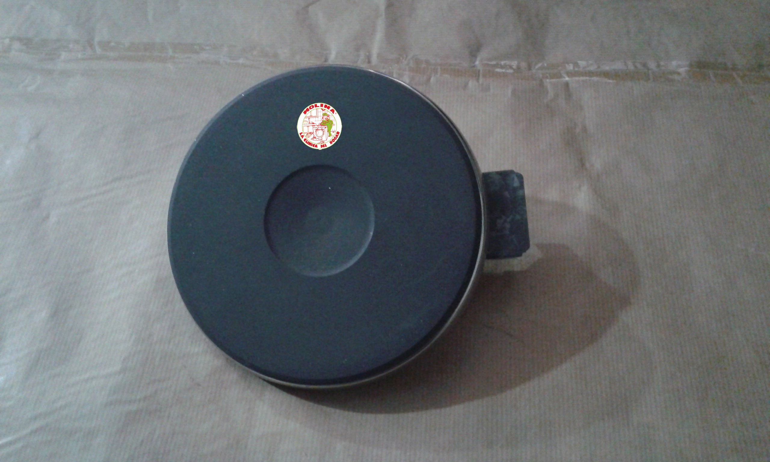 Placa, resistencia, calefactor, blindada cocina 1000W, 125V