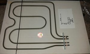 Resistencia, calefactor, horno, Fagor, Edesa, Aspes, Cata, ETC. 1400+700W 220V, solera.
