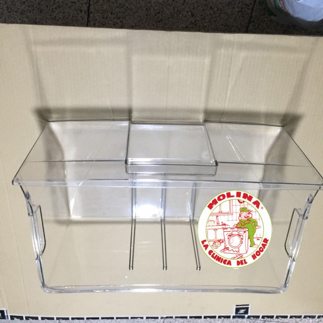 Cajón verdura frigorífico Grupo Ulgor, 50x27,5x21 cm.