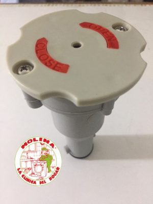 Tubo nivel rebosadero lavavajillas industrial Comenda 26x120 mm.
