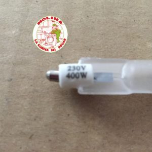 Resistencia, calefactor, halógena estufa 400W 24cm.