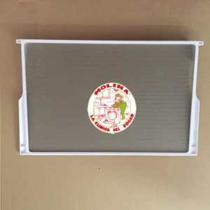 Bandeja, Estante, Balda, cristal frigofífico con marco grupo Bosch, (balay, Neff, Bosch, Siemens), 50,5x32cm.