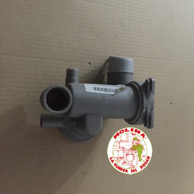 Cuerpo filtro lavadora Zanussi.