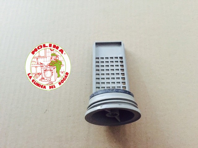 Filtro desagúe lavadora grupo electrolux(Zanussi, Corberó, Aeg), Edesa.