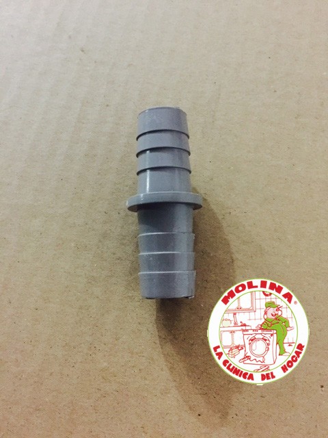 Racor empalme tubo desagüe 21X21mm.